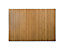 Bodenschutzmatte | BxL 90 x 120 cm | Bambus | Natur | Certeo